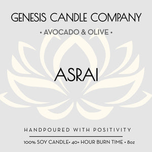 ASRAI. - Genesis Candle Company