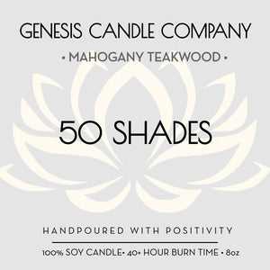 50 SHADES. - Genesis Candle Company