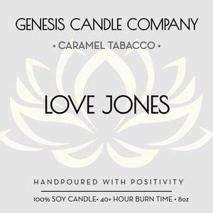 LOVE JONES. - Genesis Candle Company