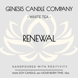RENEWAL. - Genesis Candle Company