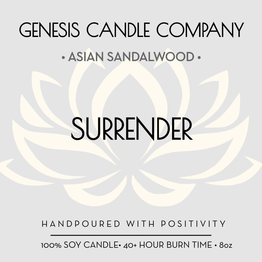 SURRENDER. - Genesis Candle Company