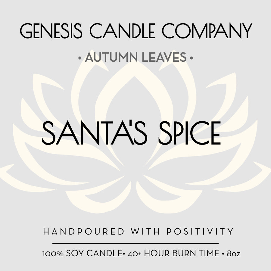 SANTA'S SPICE. - Genesis Candle Company