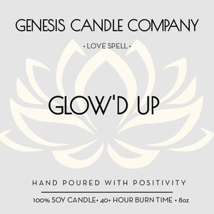 GLOW’D UP. - Genesis Candle Company