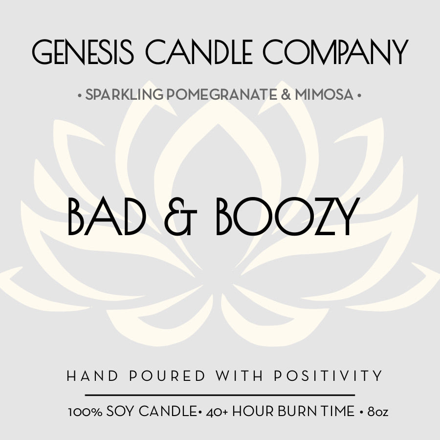 BAD & BOOZY. - Genesis Candle Company